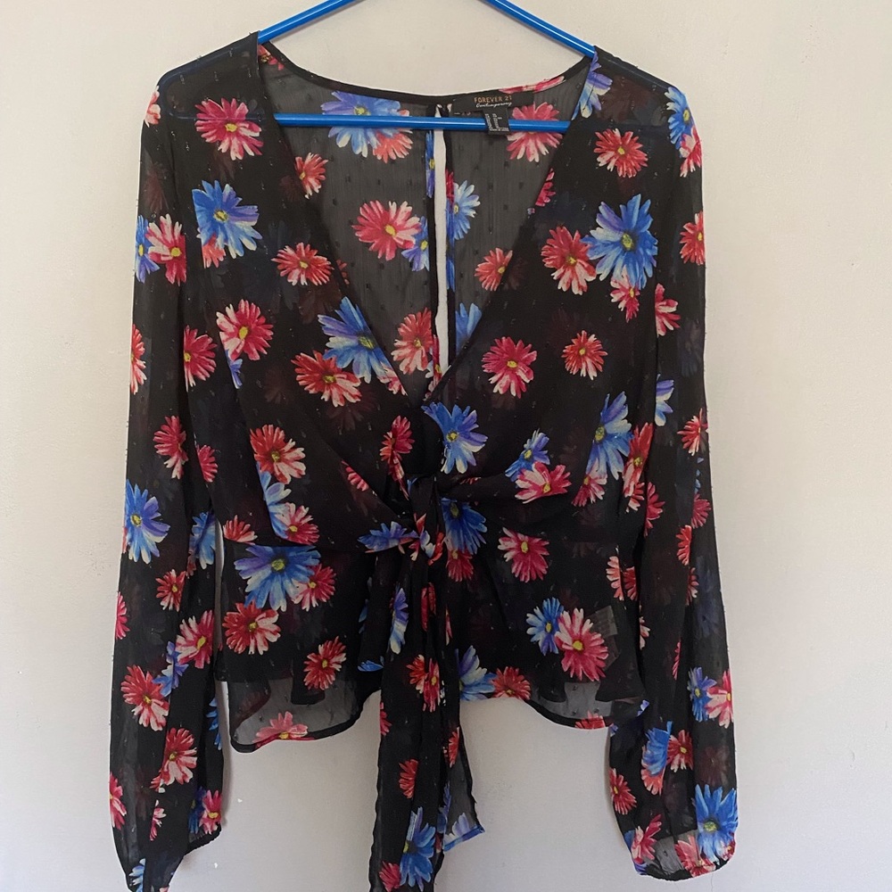 Forever21 Flower Top